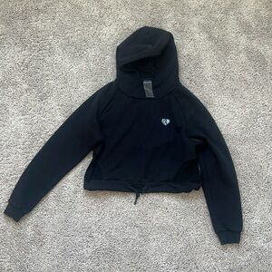 Medium Women’s Best Cropped Hoodie Black